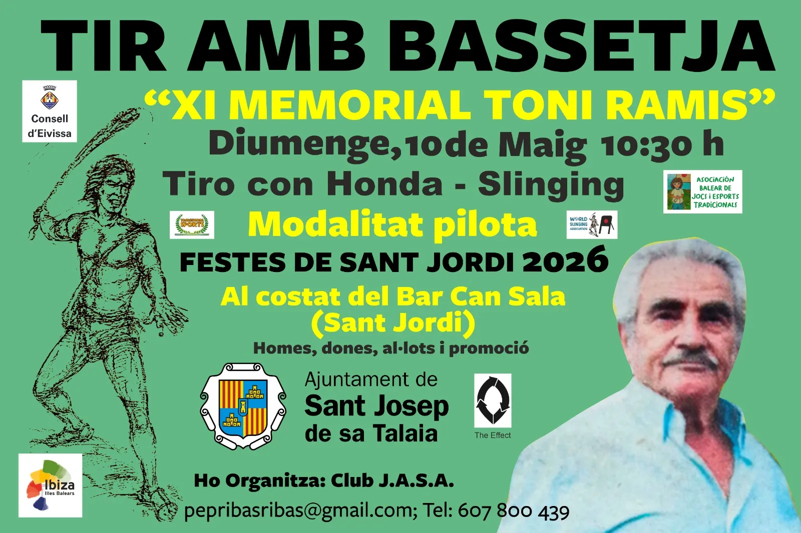 Tradición y puntería en Sant Jordi: Vuelve el Memorial Toni Ramis de tir amb bassetja