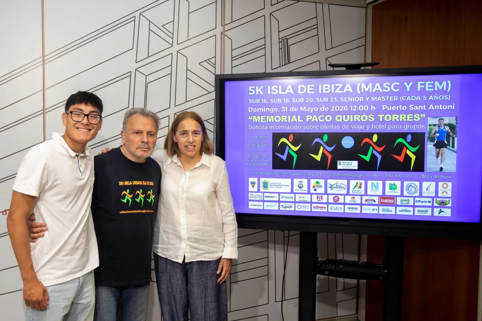 Homenaje en el asfalto: El emotivo Memorial Paco Quirós Torres compartirá protagonismo con la histórica Milla Urbana Isla de Ibiza