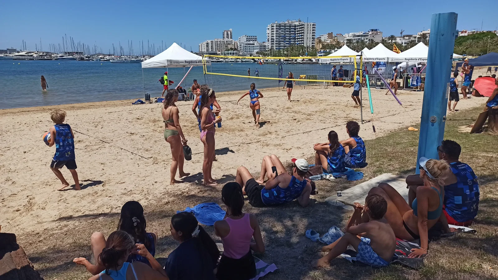 Resultados del Vibra Hotels Beach Volley, que nos regala una bonita jornada deportiva en Sant Antoni