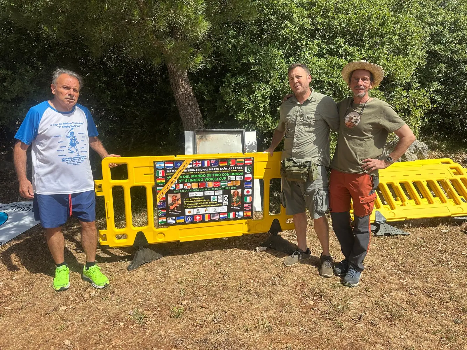 Campeonato de Tiro con Honda del Torcal, un éxito de participación con presencia ibicenca en un entorno único