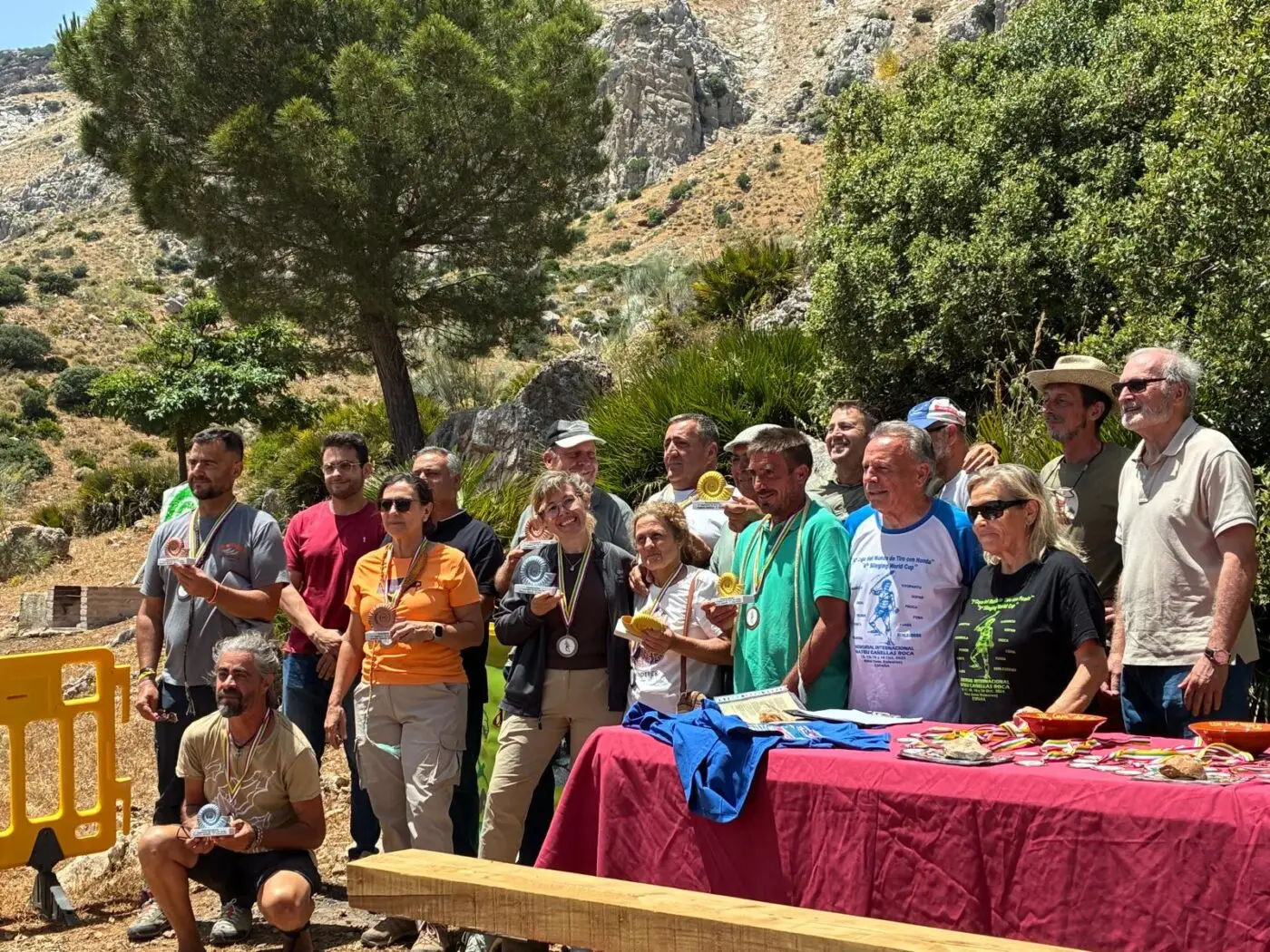 Campeonato de Tiro con Honda del Torcal, un éxito de participación con presencia ibicenca en un entorno único