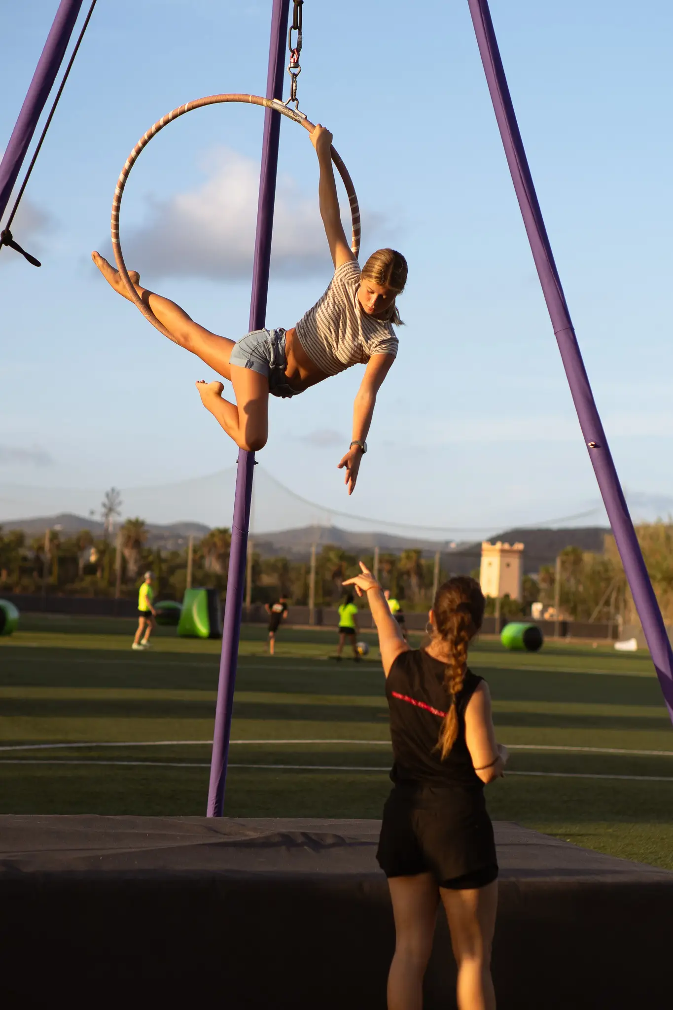 Acrobati-K Ibiza School abre las inscripciones para su Escuela de Verano de Disciplinas Circenses "Acro-Estiu"