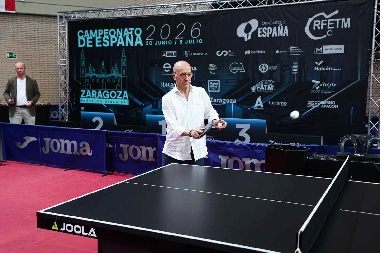 Inaugurados los Campeonatos de España de Tenis de Mesa en Zaragoza