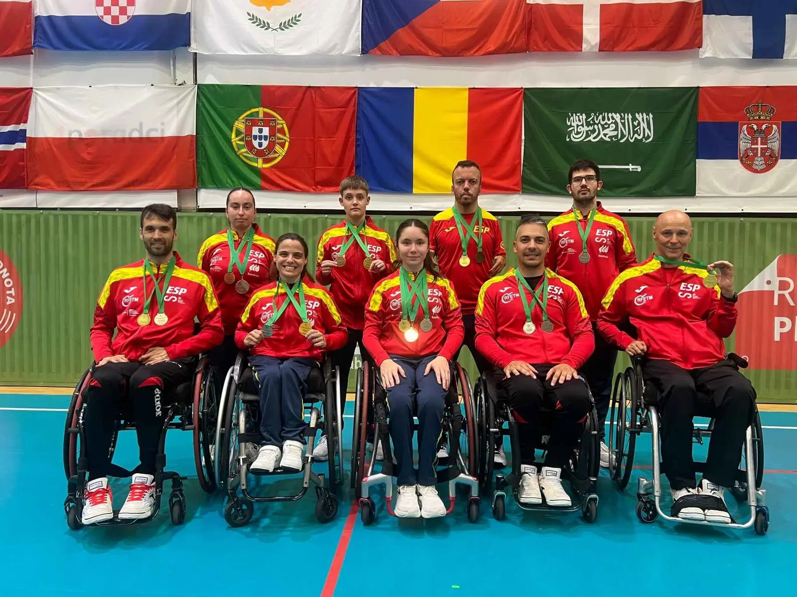 España suma 12 medallas en el ParaTT Future República Checa