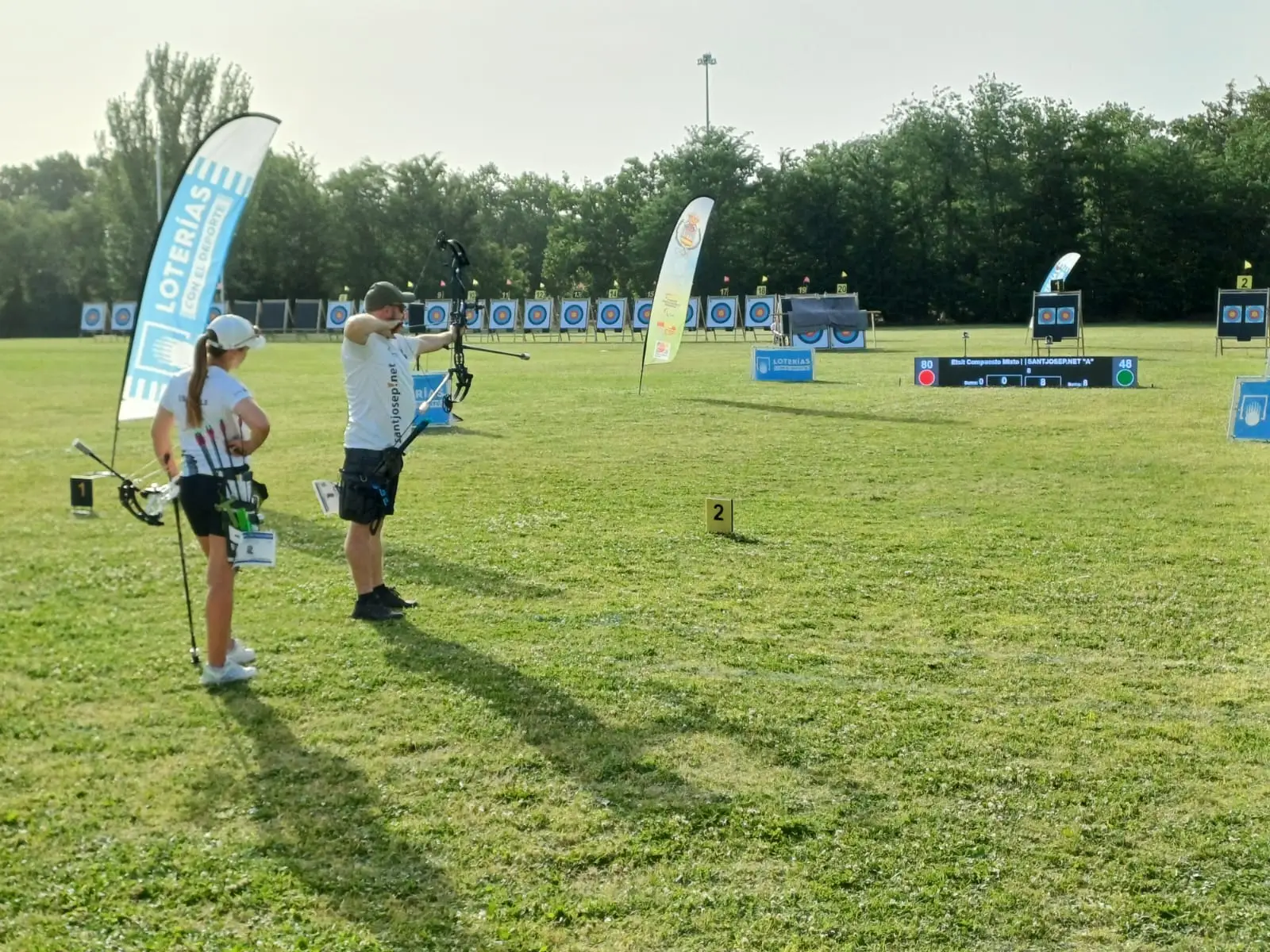 El tiro con arco ibicenco suma tres medallas y dos cuartos puestos en el Campeonato de España