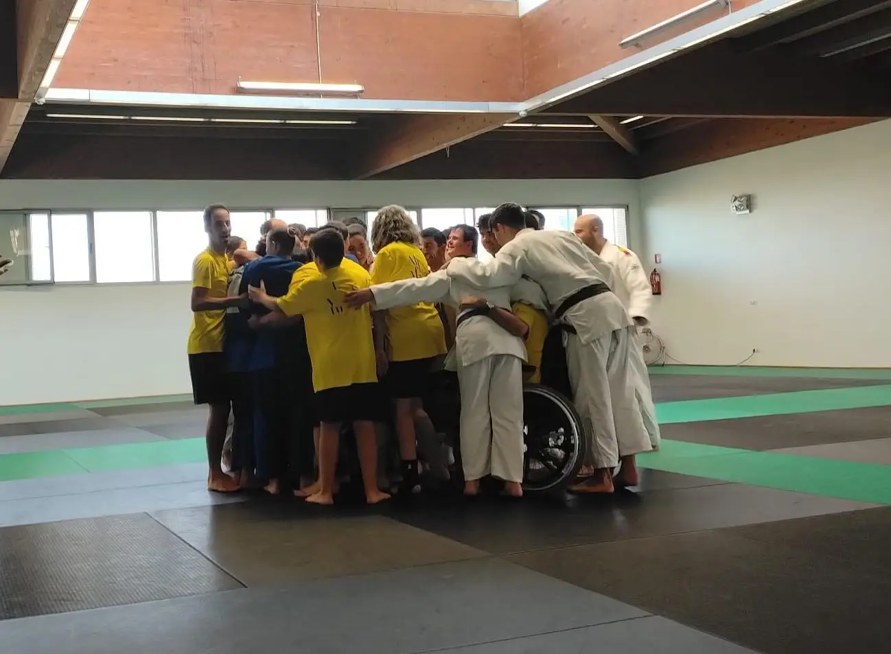 ADDIF y Club Judo Sant Jordi celebran una nueva jornada inclusiva dentro del VII Circuit Esportiu Inclusiu d’Eivissa