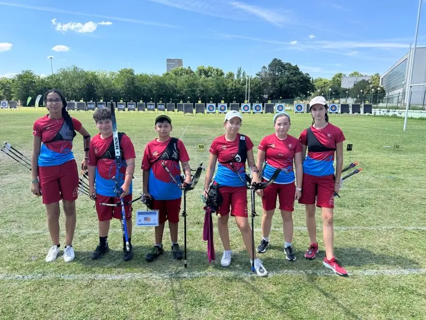 El tiro con arco de Ibiza y Formentera conquista seis metales nacionales en Madrid