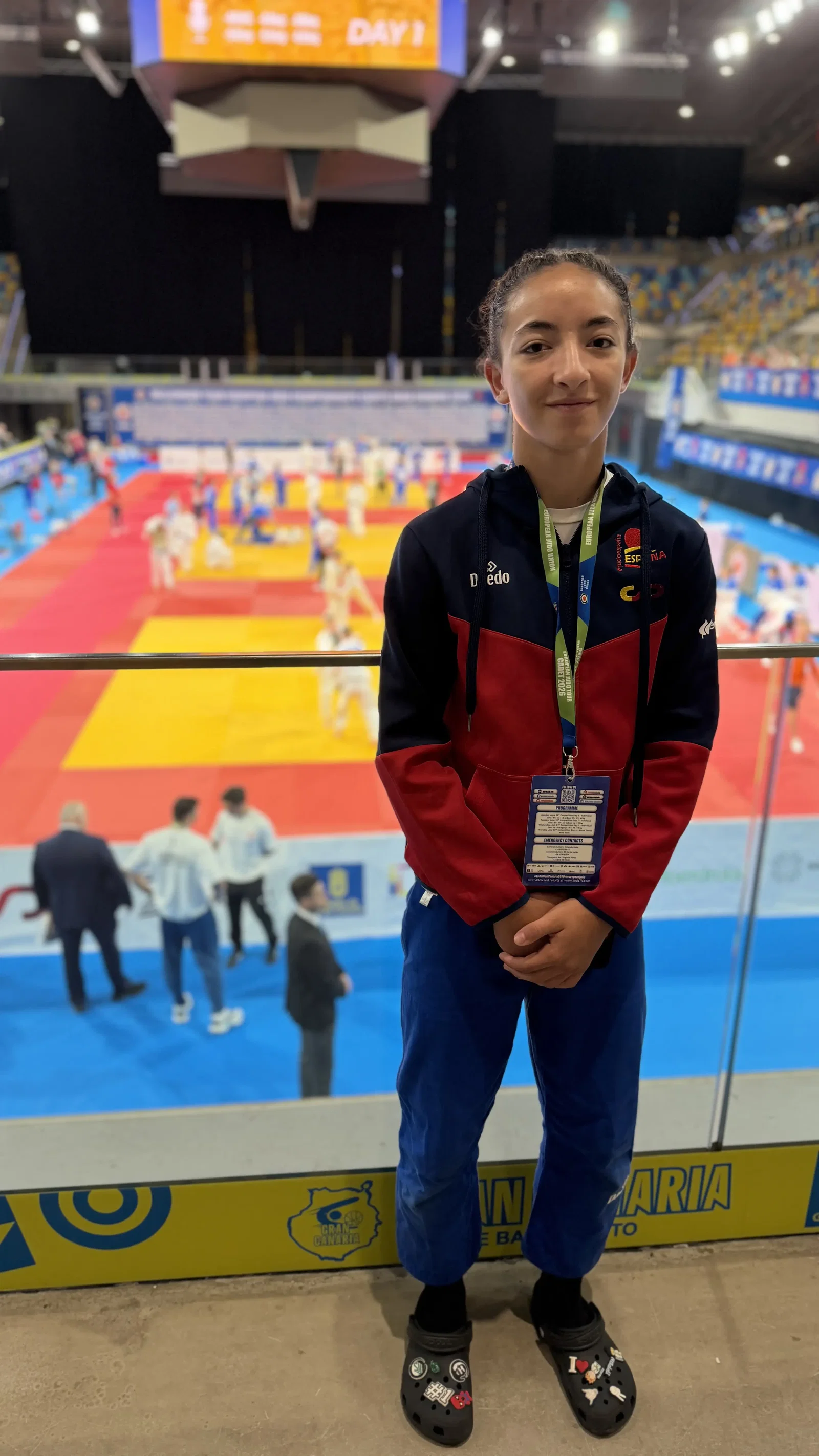 Dina Hamri se despide del Europeo Cadete tras un final de lo más polémico