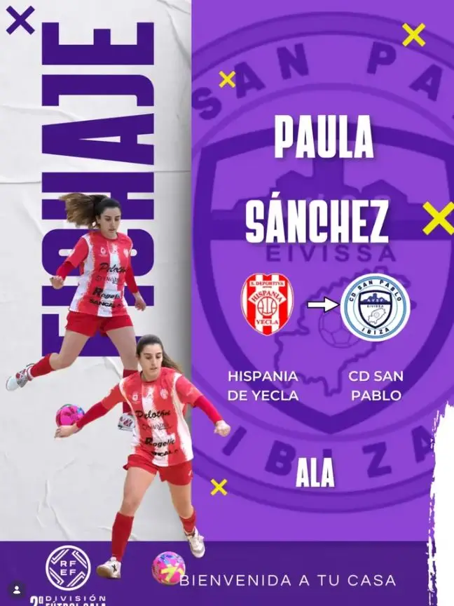 Calidad, experiencia y garra para el ala: Paula Sánchez se une al proyecto del San Pablo