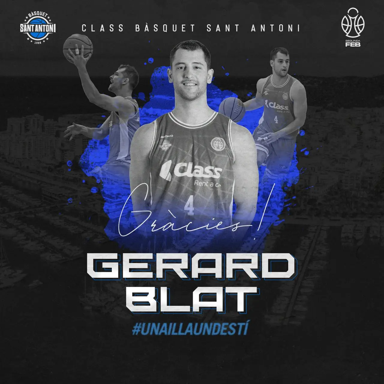El Class Sant Antoni confirma la baja de Gerard Blat