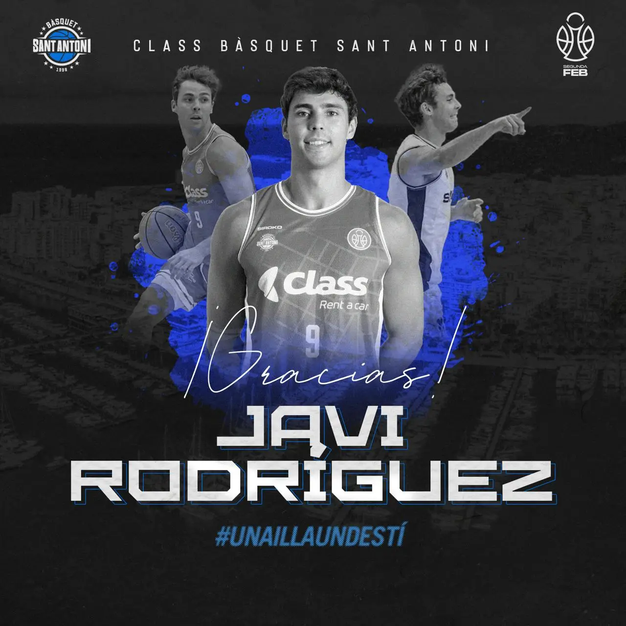 Javi Rodríguez y el Class Bàsquet Sant Antoni se dicen adiós tras rozar el ascenso