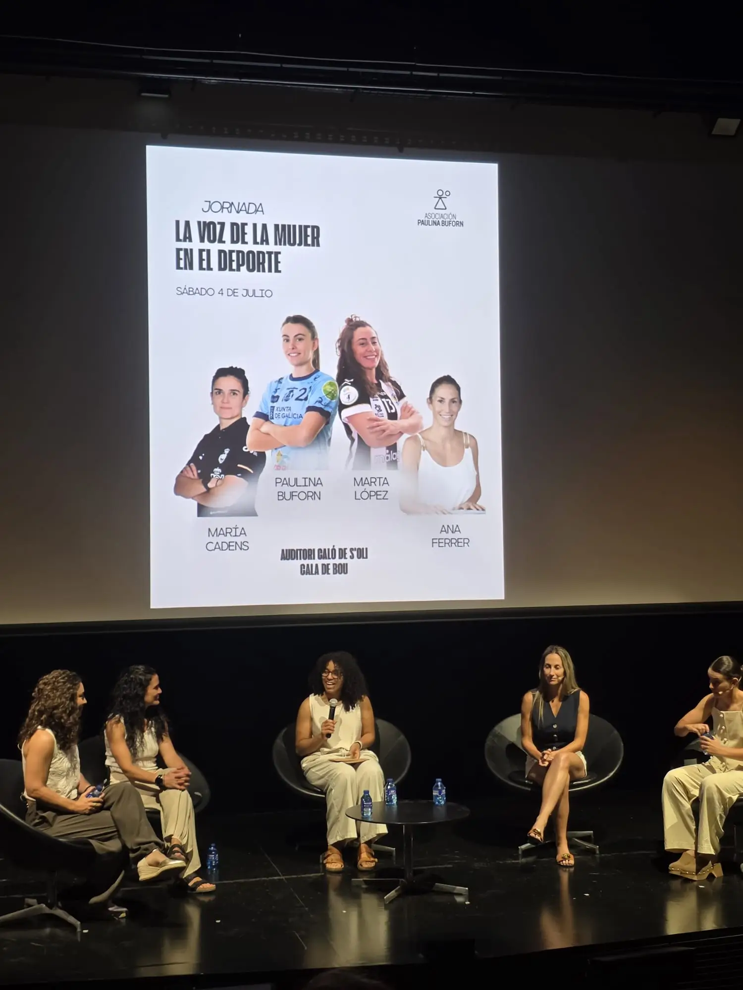 Lecciones de vida y reivindicación en el Auditori Caló de S’Oli: El deporte femenino alza la voz en Ibiza
