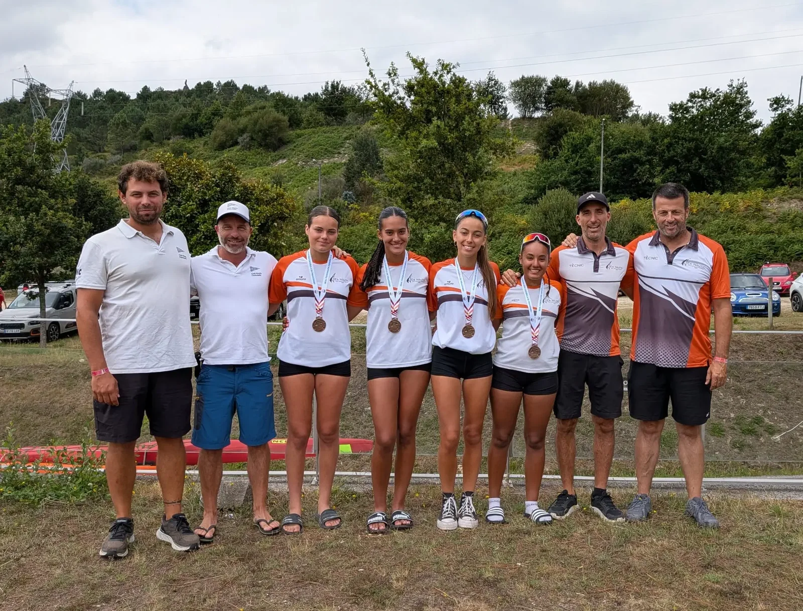 ¡Heroínas de bronce! El K4 cadete del Club Nàutic Sant Antoni hace historia en el Campeonato de España Sprint de Piragüismo