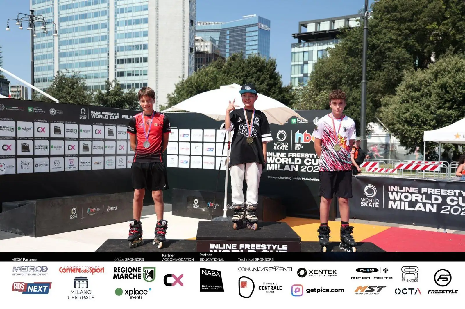El futuro del Inline Freestyle es ibicenco: Aarón Martínez, del C.E Ibiza Patina, consigue una plata y un bronce en la Copa del Mundo en Milán