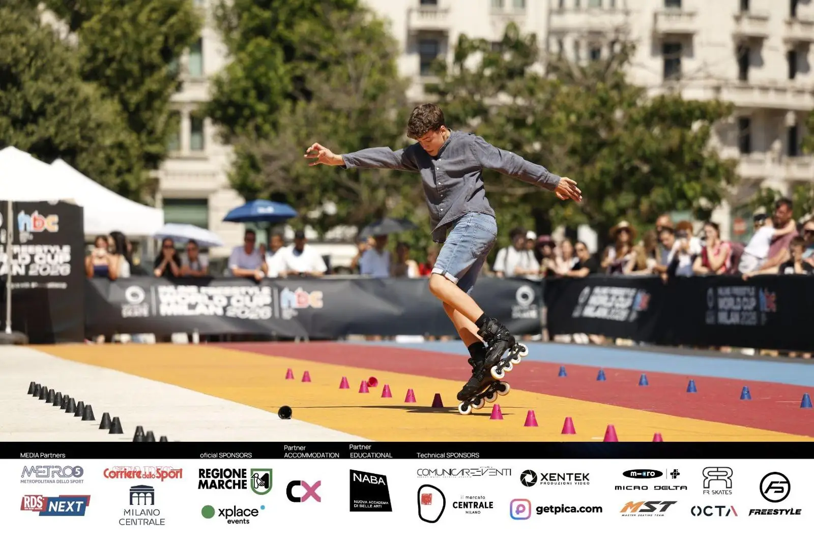 El futuro del Inline Freestyle es ibicenco: Aarón Martínez, del C.E Ibiza Patina, consigue una plata y un bronce en la Copa del Mundo en Milán