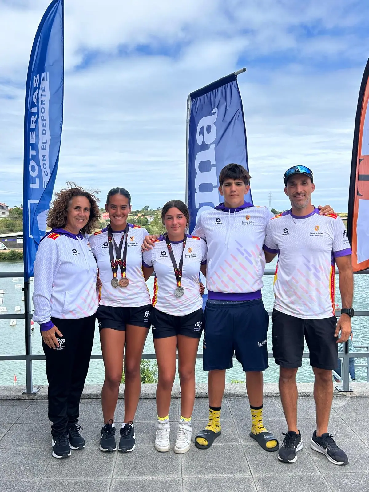 Gabriela Mendes y Júlia Roselló se traen para casa tres medallas en el Campeonato de España Sprint de Selecciones Autonómicas