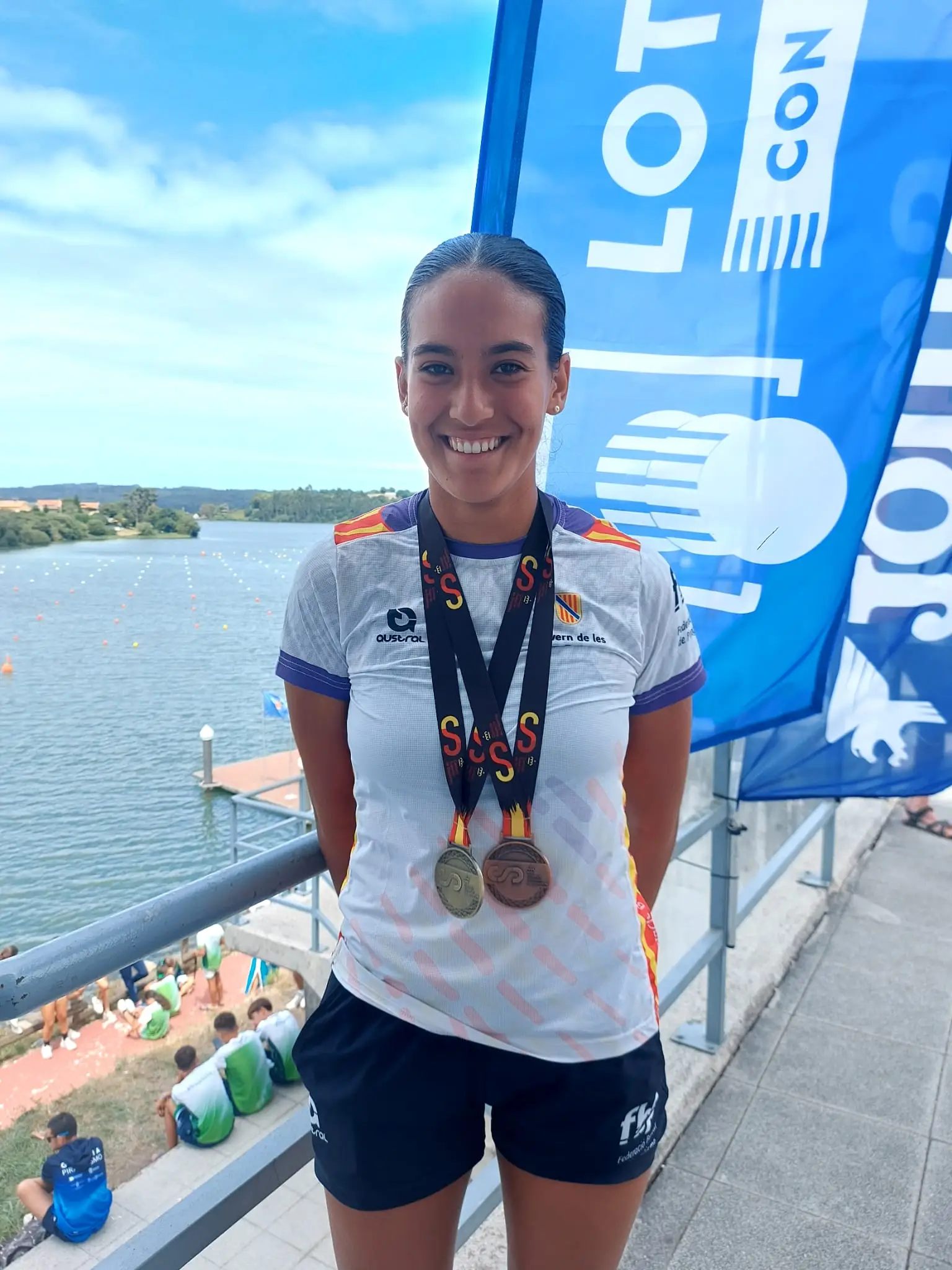 Gabriela Mendes y Júlia Roselló se traen para casa tres medallas en el Campeonato de España Sprint de Selecciones Autonómicas