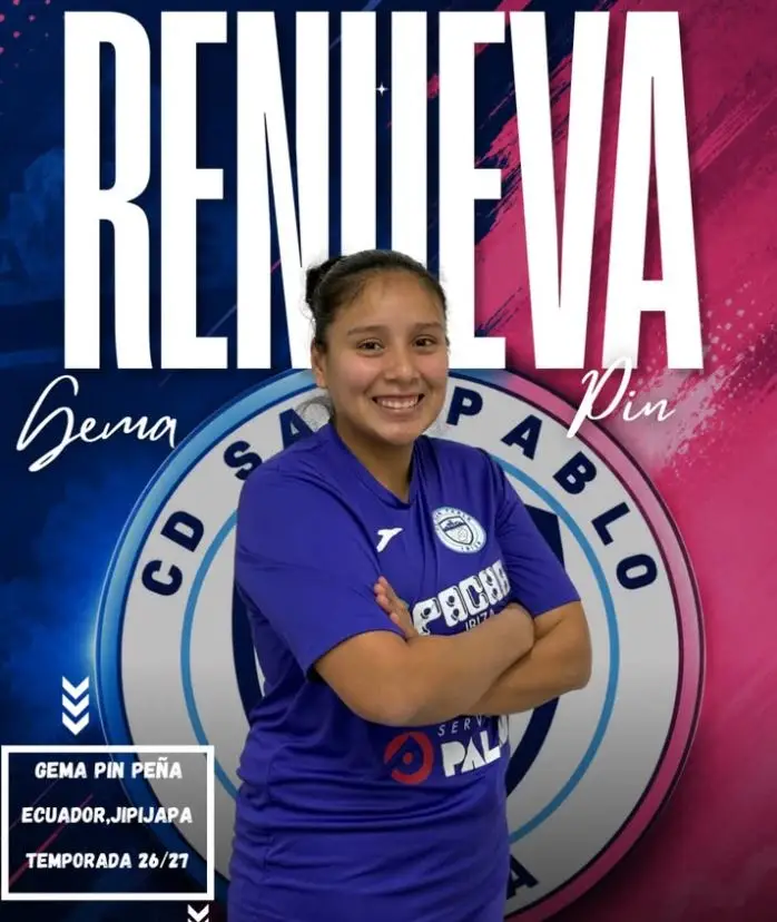 Corazón, regate y calma: Gema Pin confirma su renovación con el San Pablo