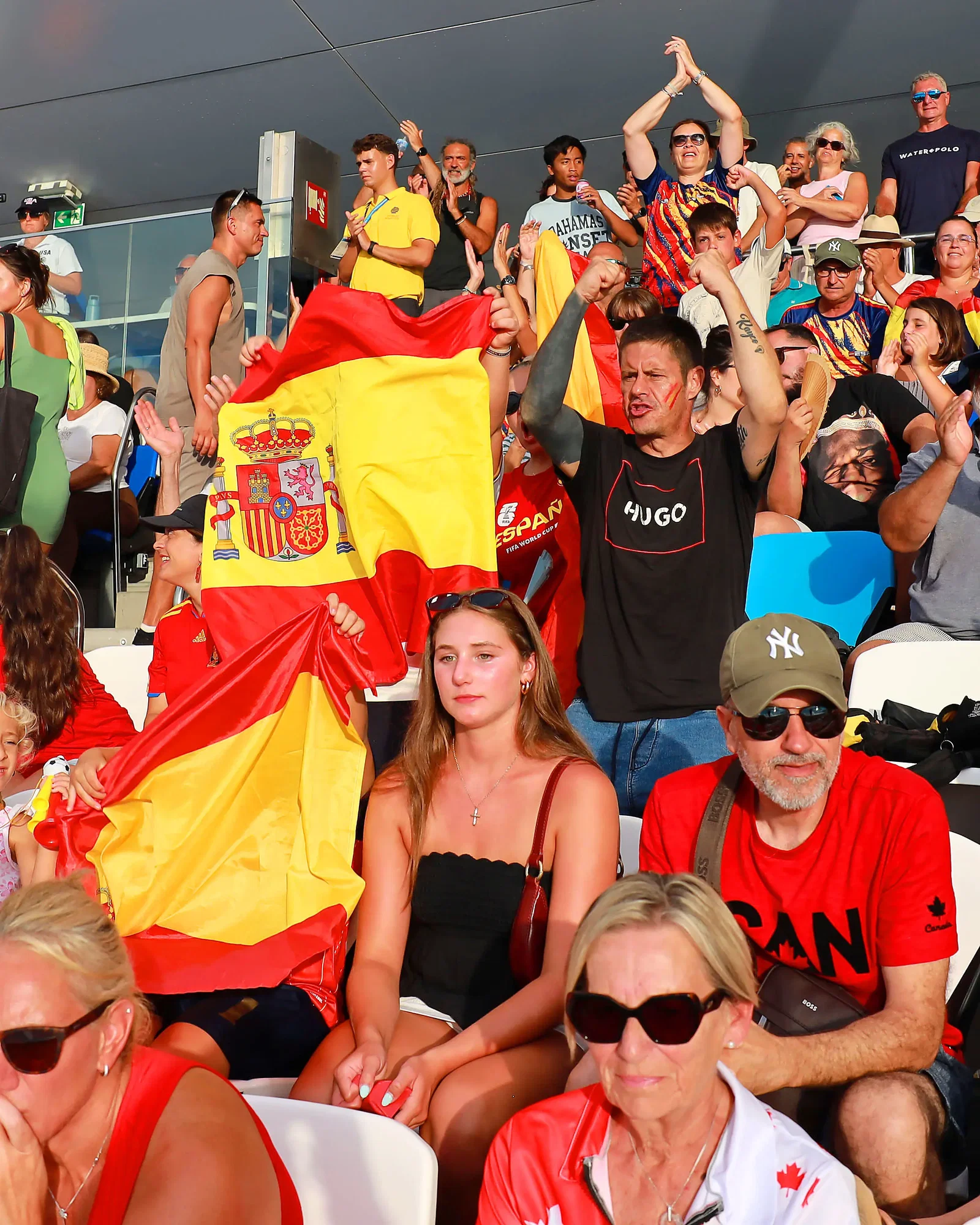 ¡España está en semifinales! la Sub18 de waterpolo da un recital ofensivo ante Canadá y ya piensa en el hueso húngaro