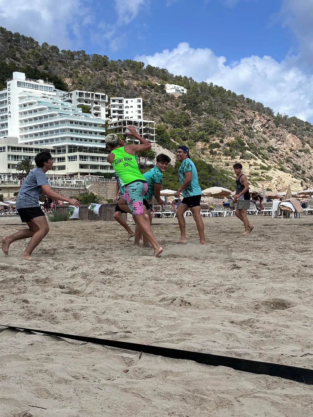 El rugby toma la playa de Cala Llonga con una nueva edición del Rugby Beach 26