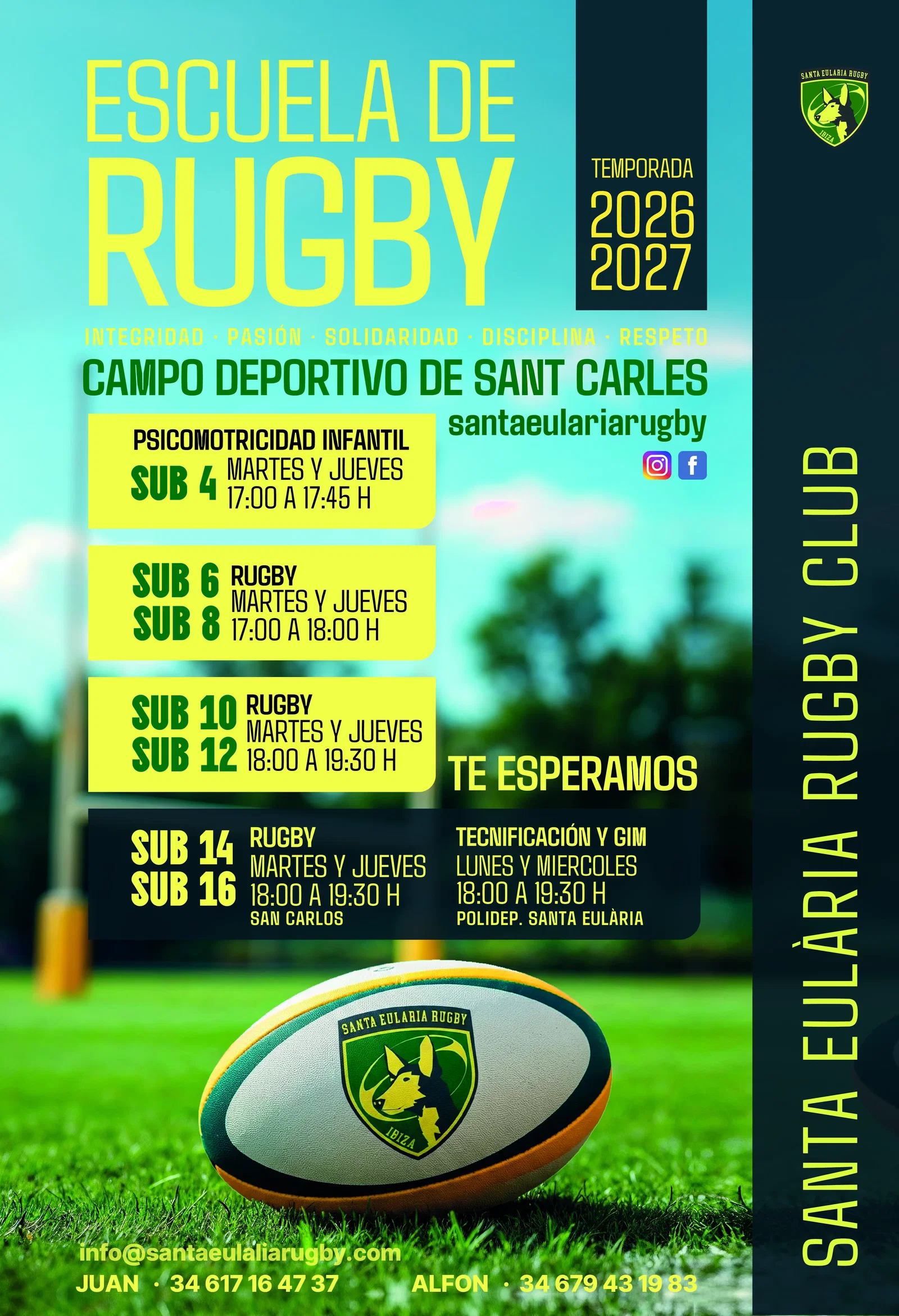 ¡Arranca una nueva temporada llena de rugby y amistad!