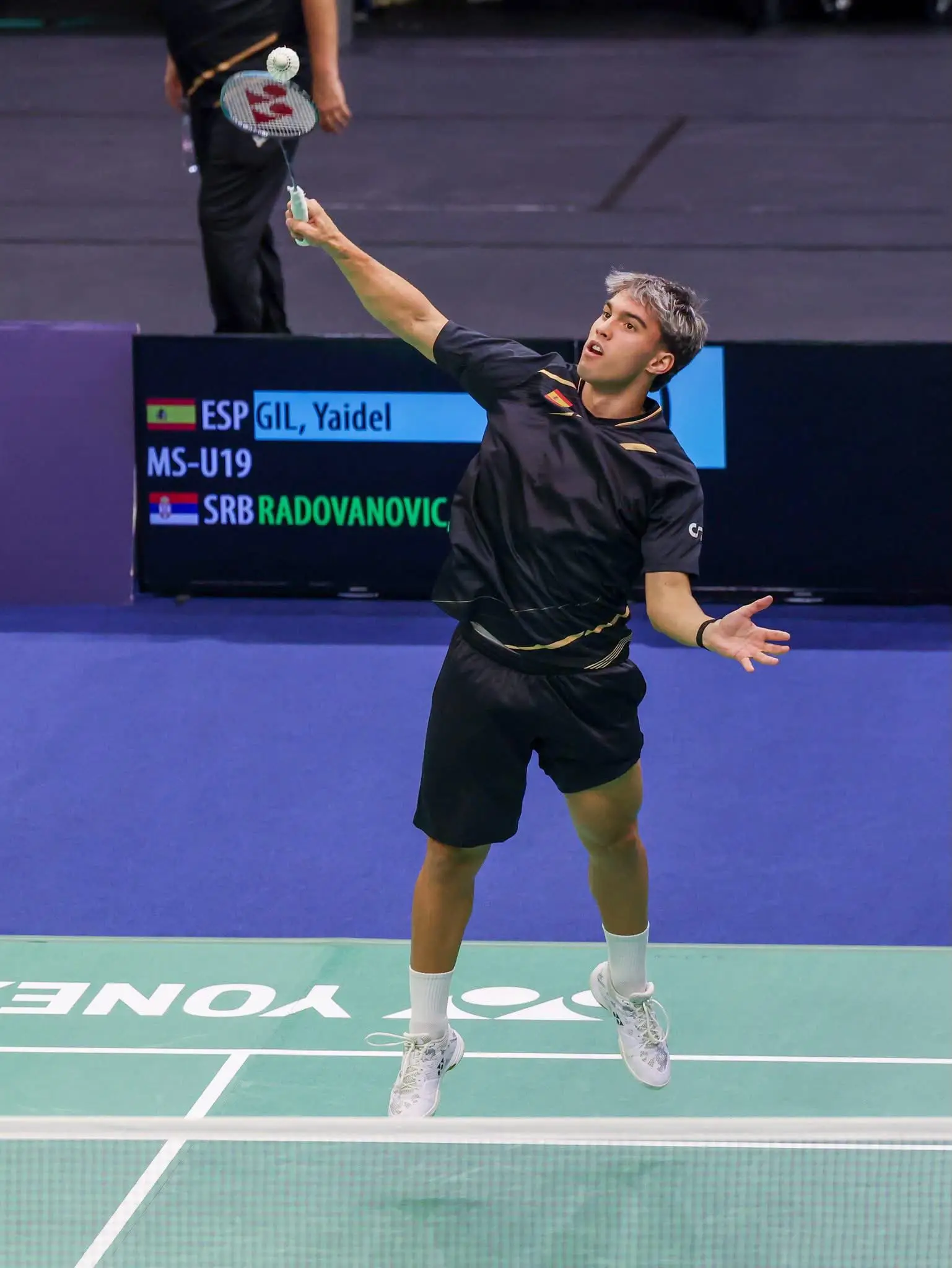 Yaidel Gil y Sofía García sitúan al bádminton ibicenco entre los mejores de Europa