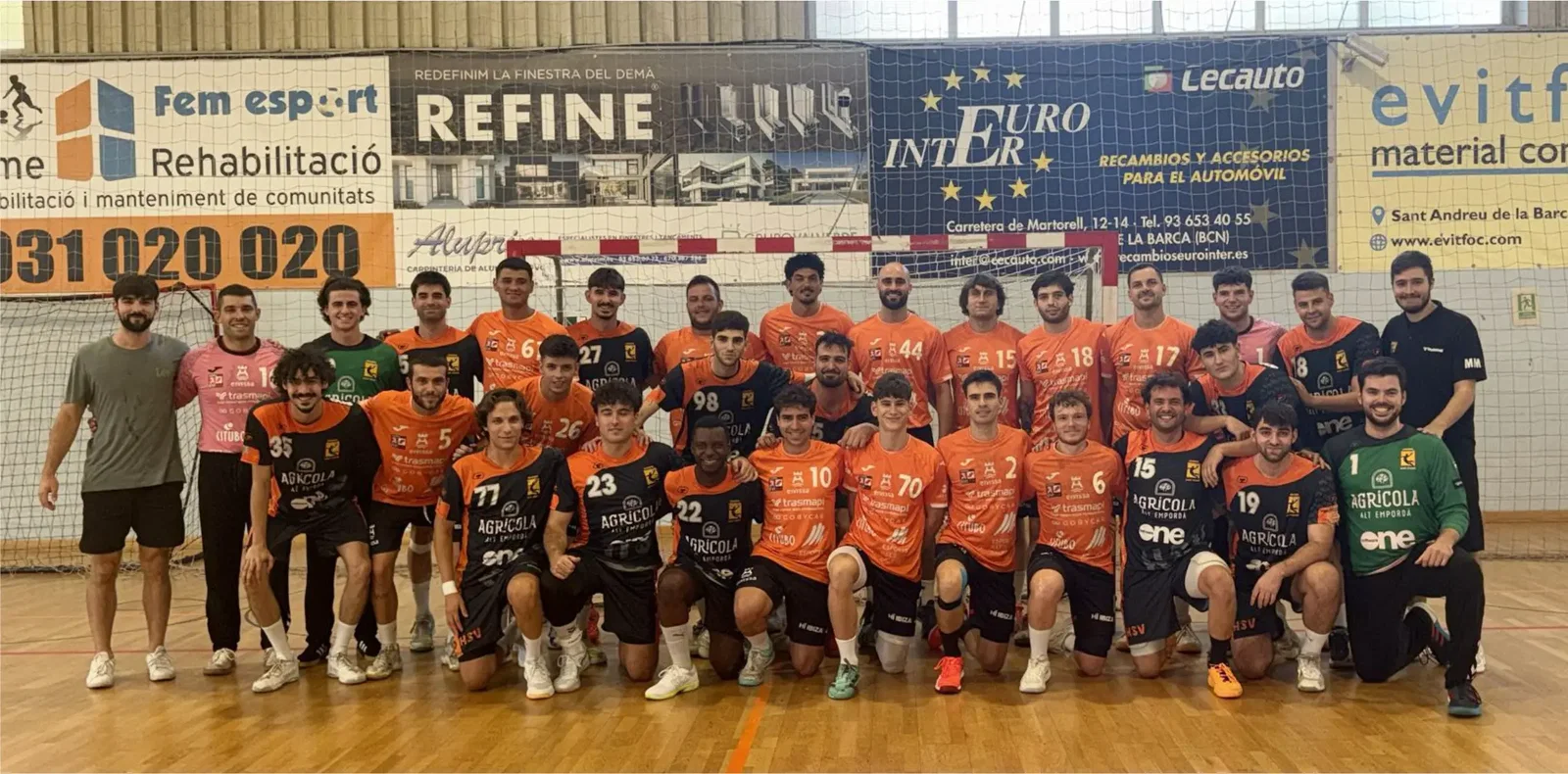 Festín goleador del Trasmapi Gobycar & Citubo HC Eivissa en Sant Vicenç para cerrar las salidas de pretemporada