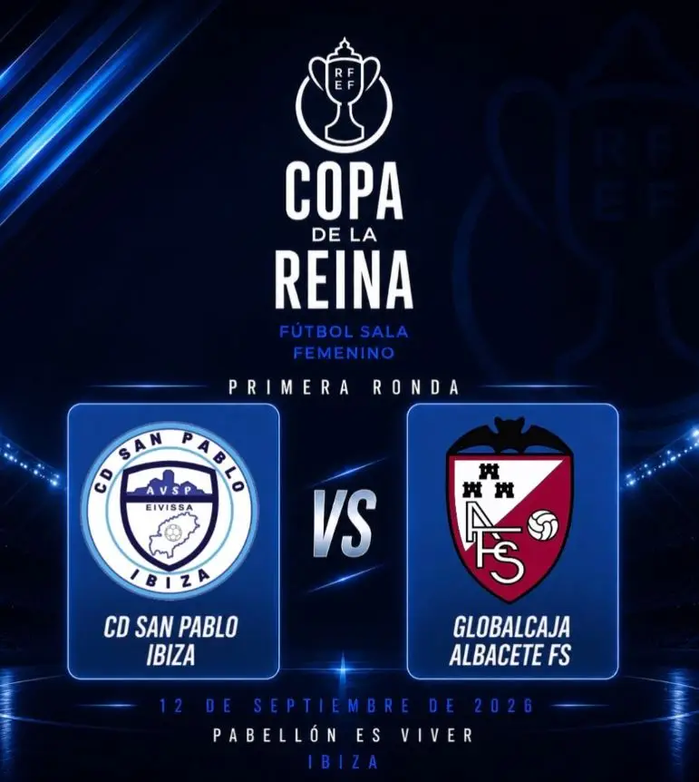 ¡Apuntad la fecha y la hora! El debut histórico del CD San Pablo en la Copa de la Reina será el 12 de septiembre a las 12:30 h