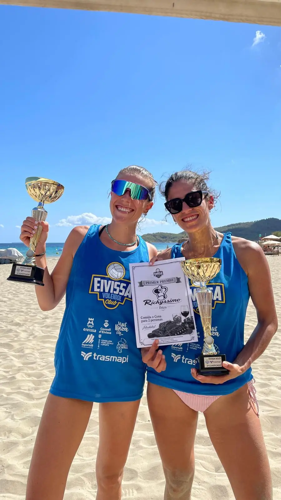 Ibiza vibra con el vóley playa en el Torneo Trasmapi del CV Eivissa