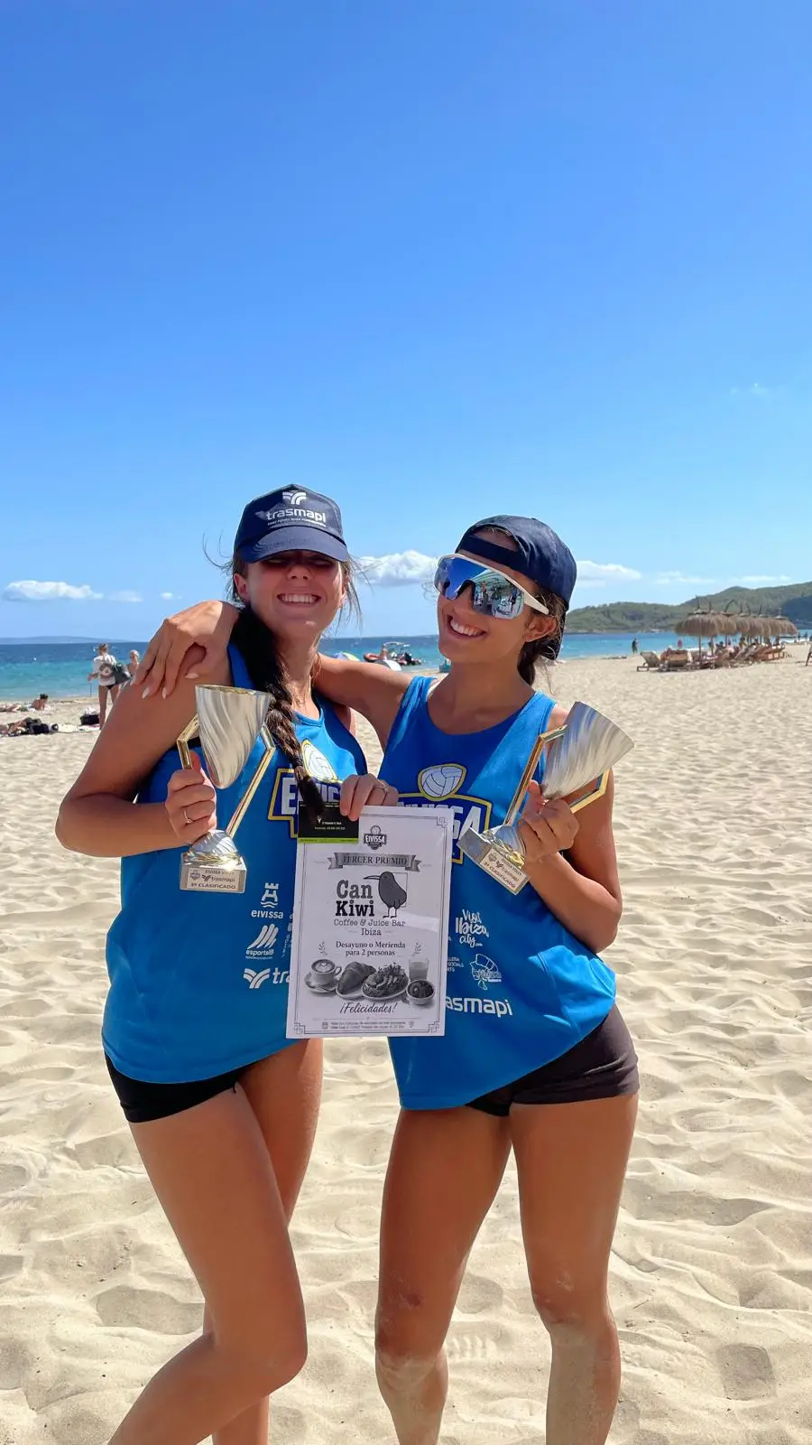 Ibiza vibra con el vóley playa en el Torneo Trasmapi del CV Eivissa