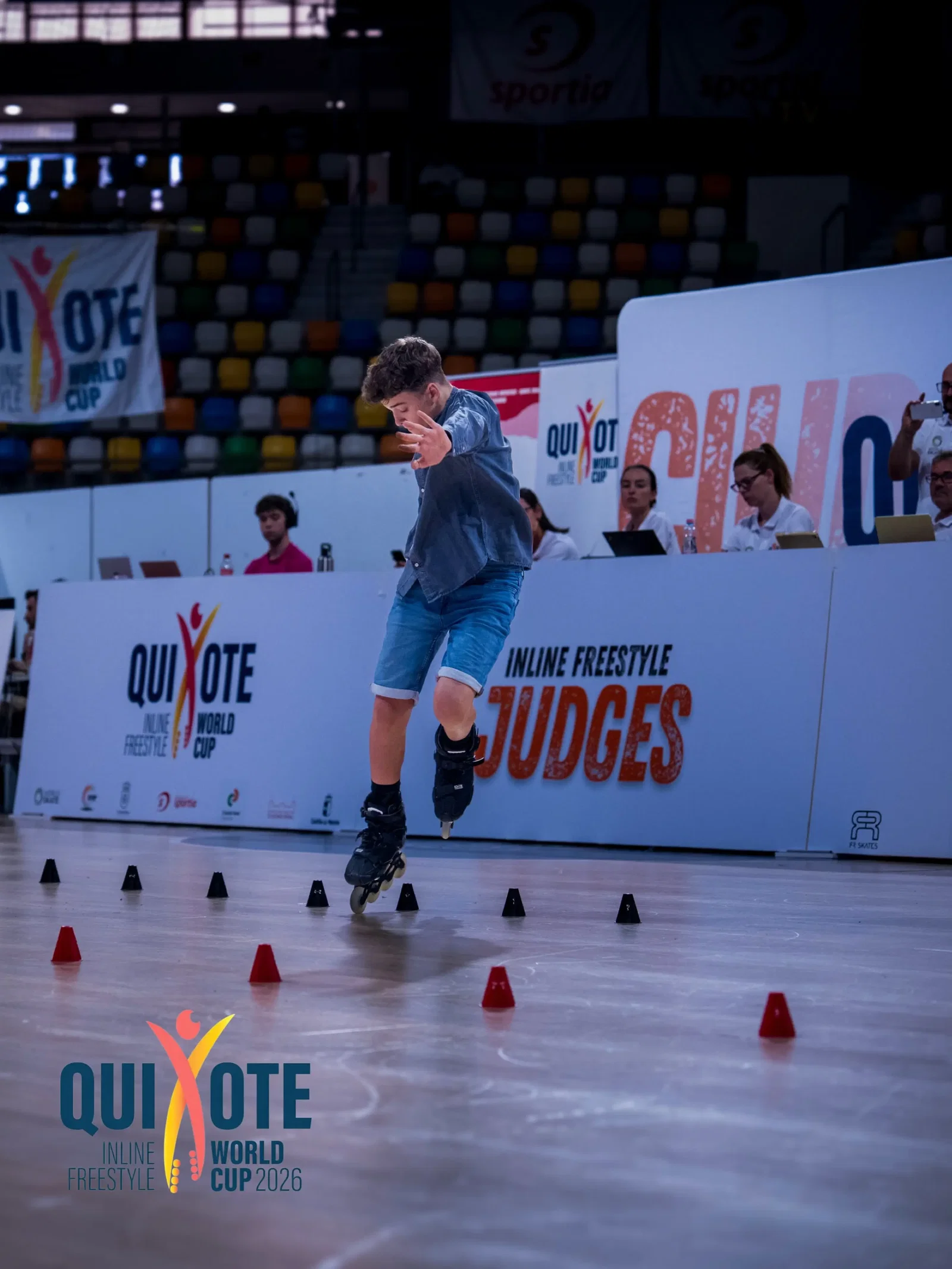 Cinco podios internacionales con 14 años, pese a entrenar sin un espacio específico de inline freestyle en Ibiza