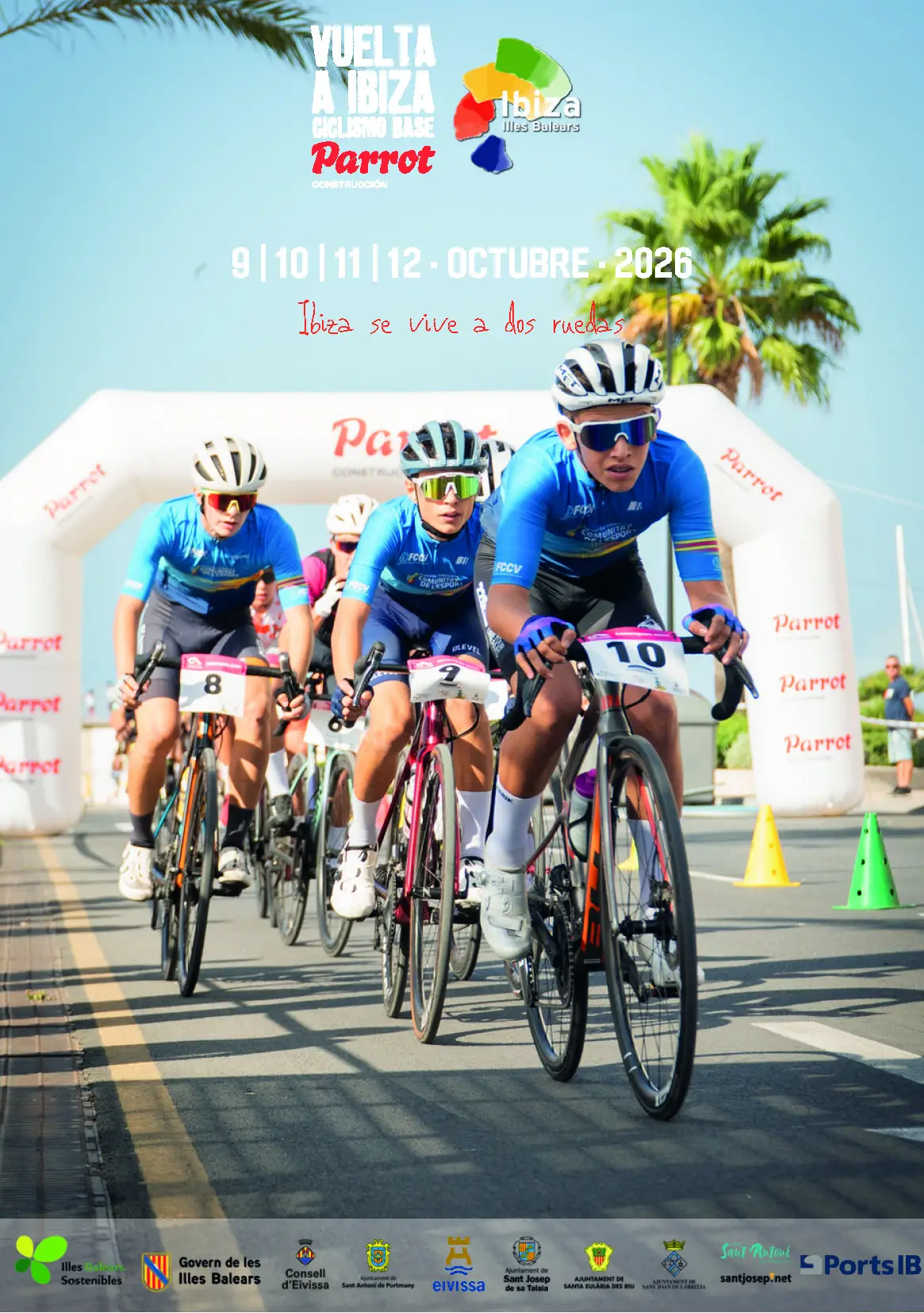 La Vuelta Ibiza Ciclismo Base by Parrot presenta su nuevo maillot y crece hasta los tres días de competición