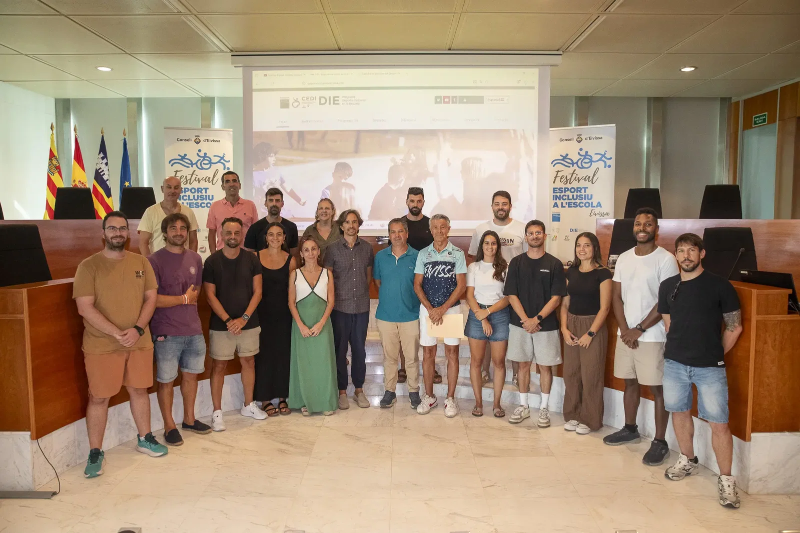 El Consell d’Eivissa inicia la sexta edición del programa "DIE Esport Inclusiu a l’Escola" con la participación de diez centros educativos