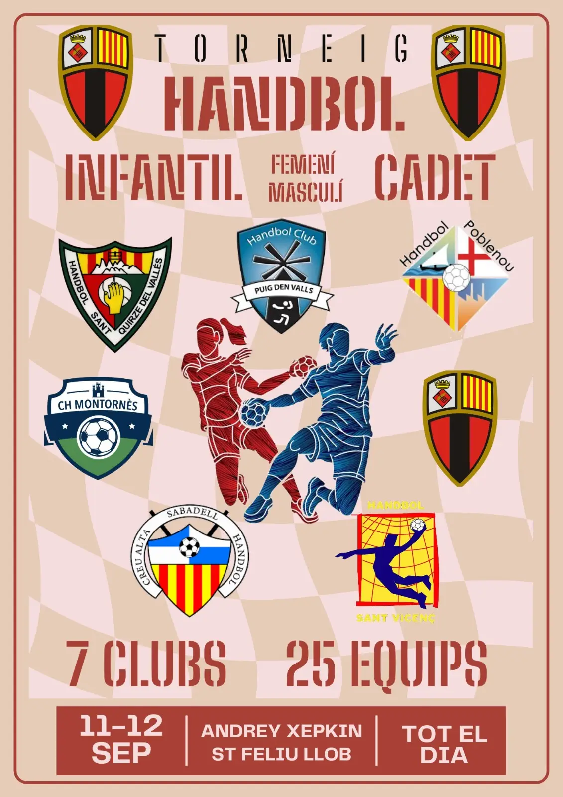 ¡El HC Puig d'en Valls pone rumbo a la península! Cadetes e infantiles desembarcan en el Torneig Sant Llorenç