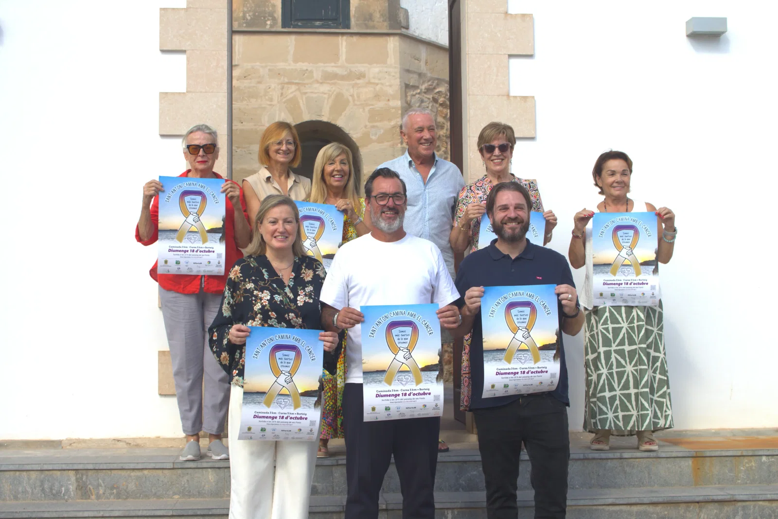 ¡Sant Antoni vuelve a vestirse de solidaridad! Todo listo para la 3ª edición de 'Sant Antoni Camina amb el Càncer'