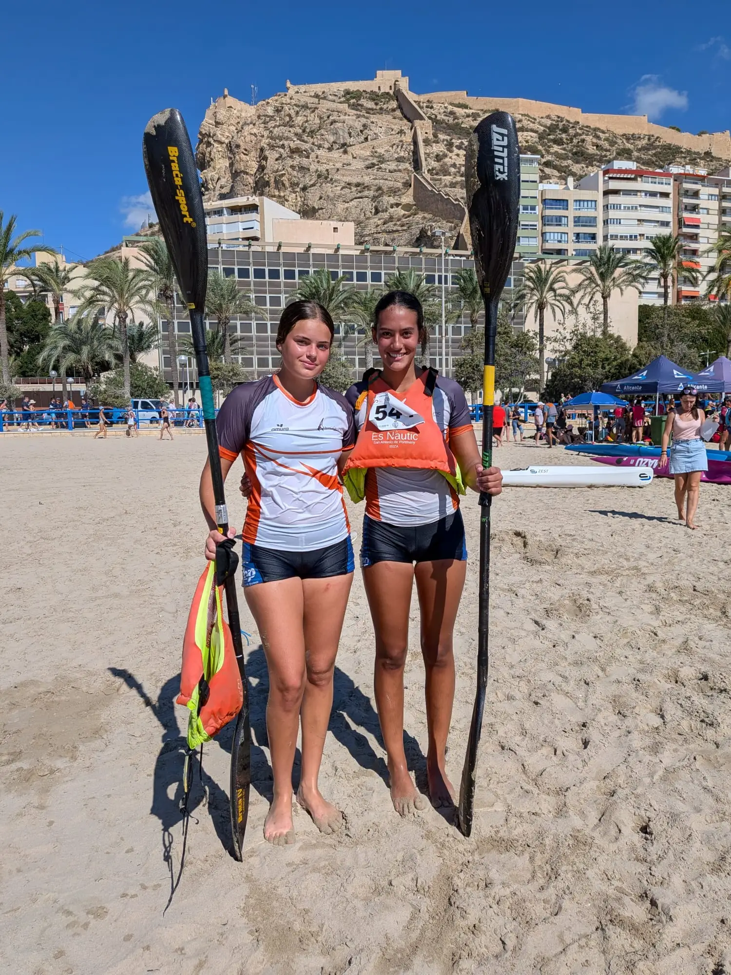 El Club Nàutic Sant Antoni conquista cuatro medallas en el Campeonato de España de Kayak de Mar, en Alicante