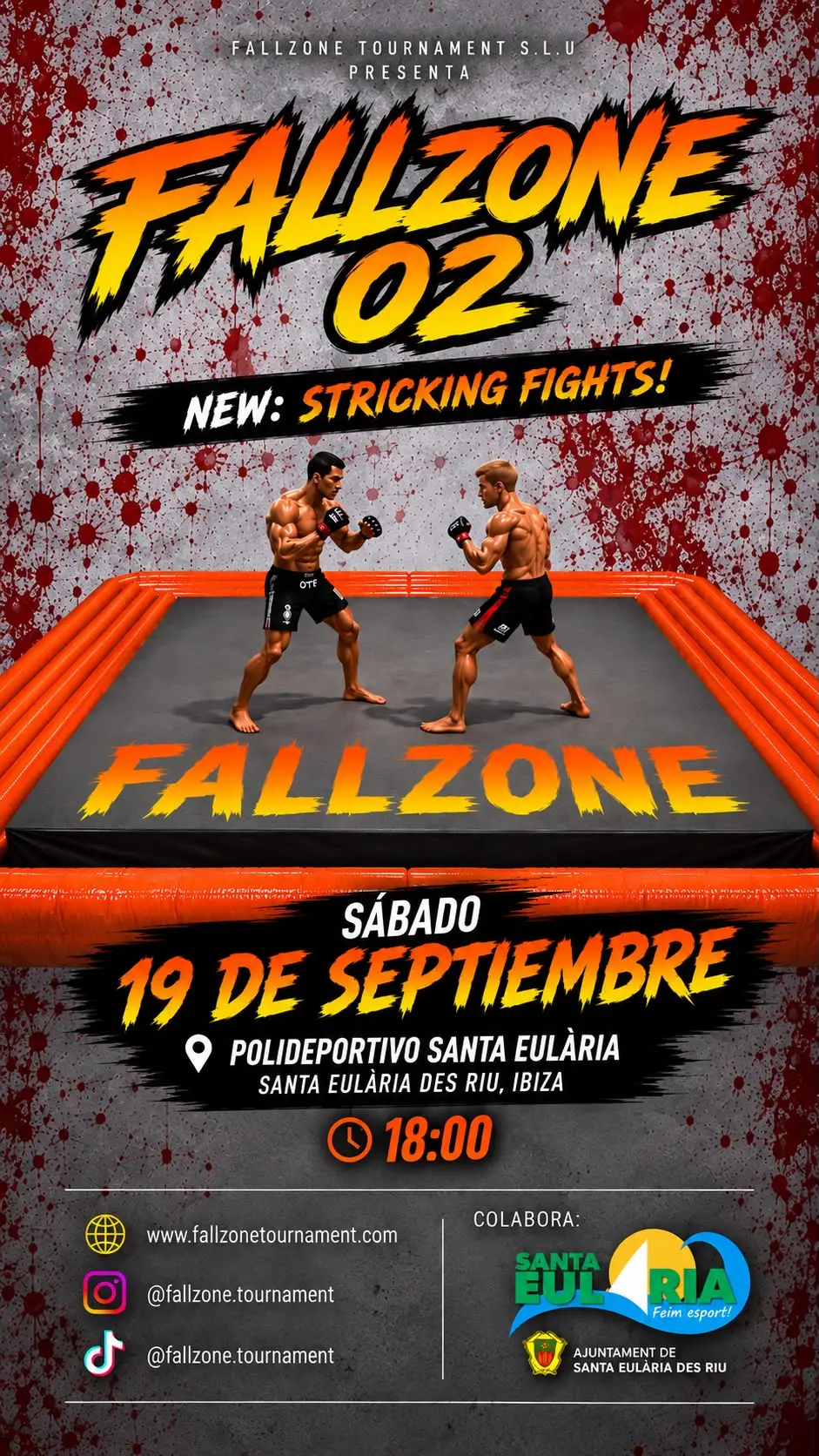Fallzone 02 desembarca en Santa Eulària: adrenalina, cruces inéditos y el mejor combate insular
