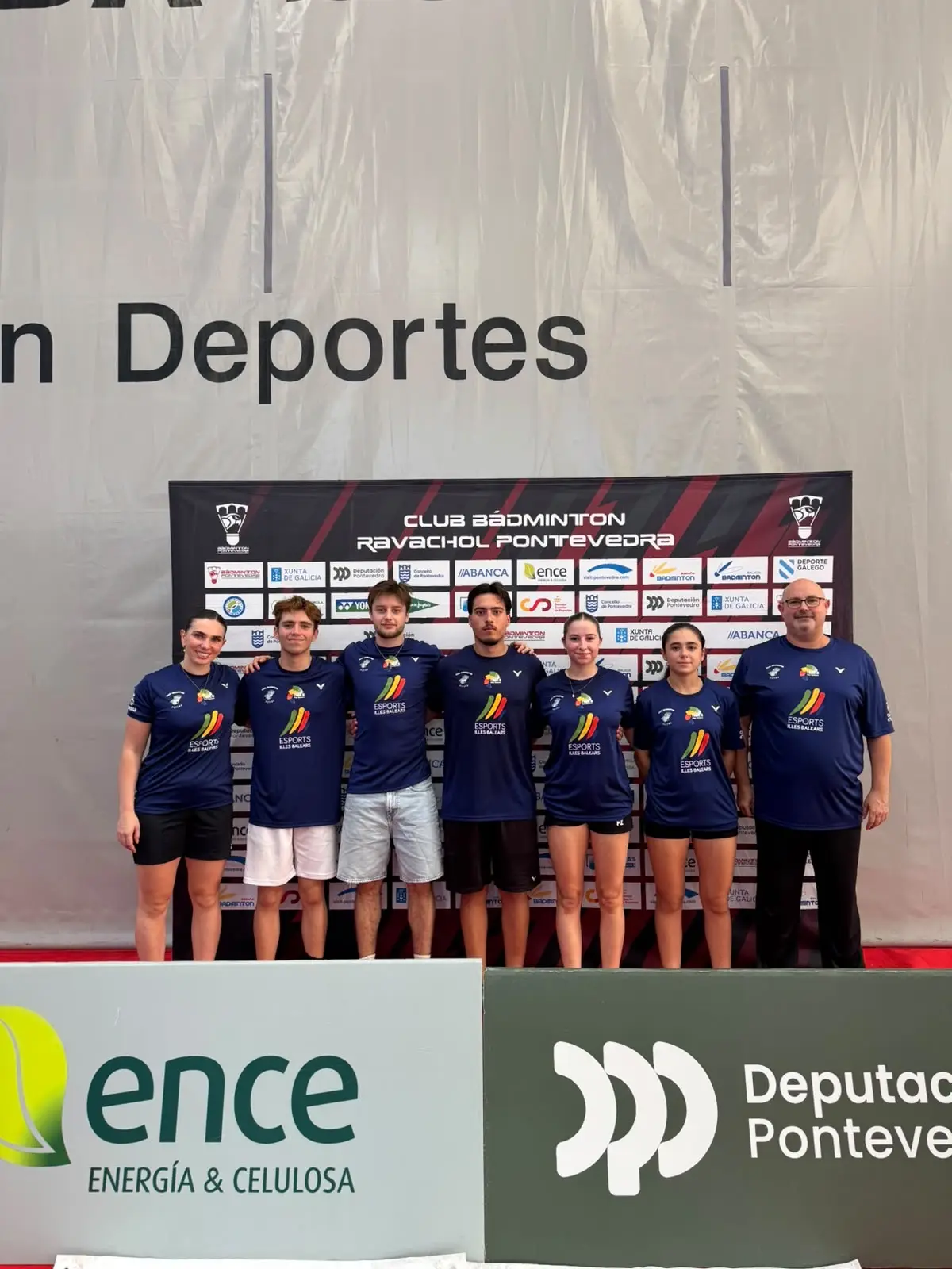 El Club Bádminton Pitiús cae con honor y por la mínima (4-3) en su visita al CB Ravachol Pontevedra en un vibrante y exigente estreno en la División de Honor