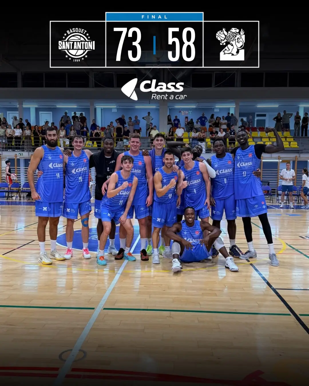 El Class Sant Antoni supera al CB Zaragoza y lidera el Grupo E de la Copa