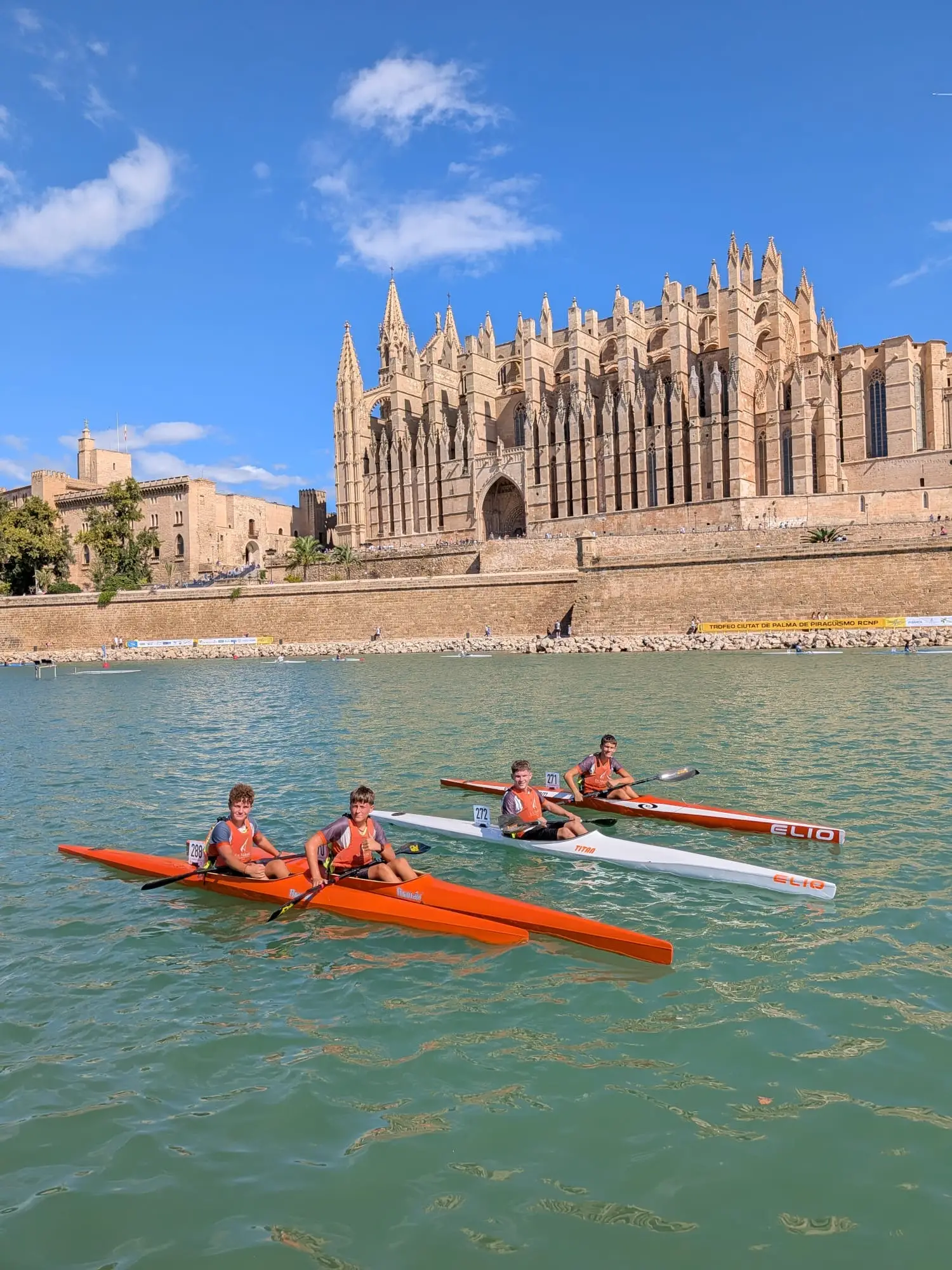 El Club Nàutic Sant Antoni vence por clubes y logra cuatro medallas en la Copa Balear de Otoño, en Palma