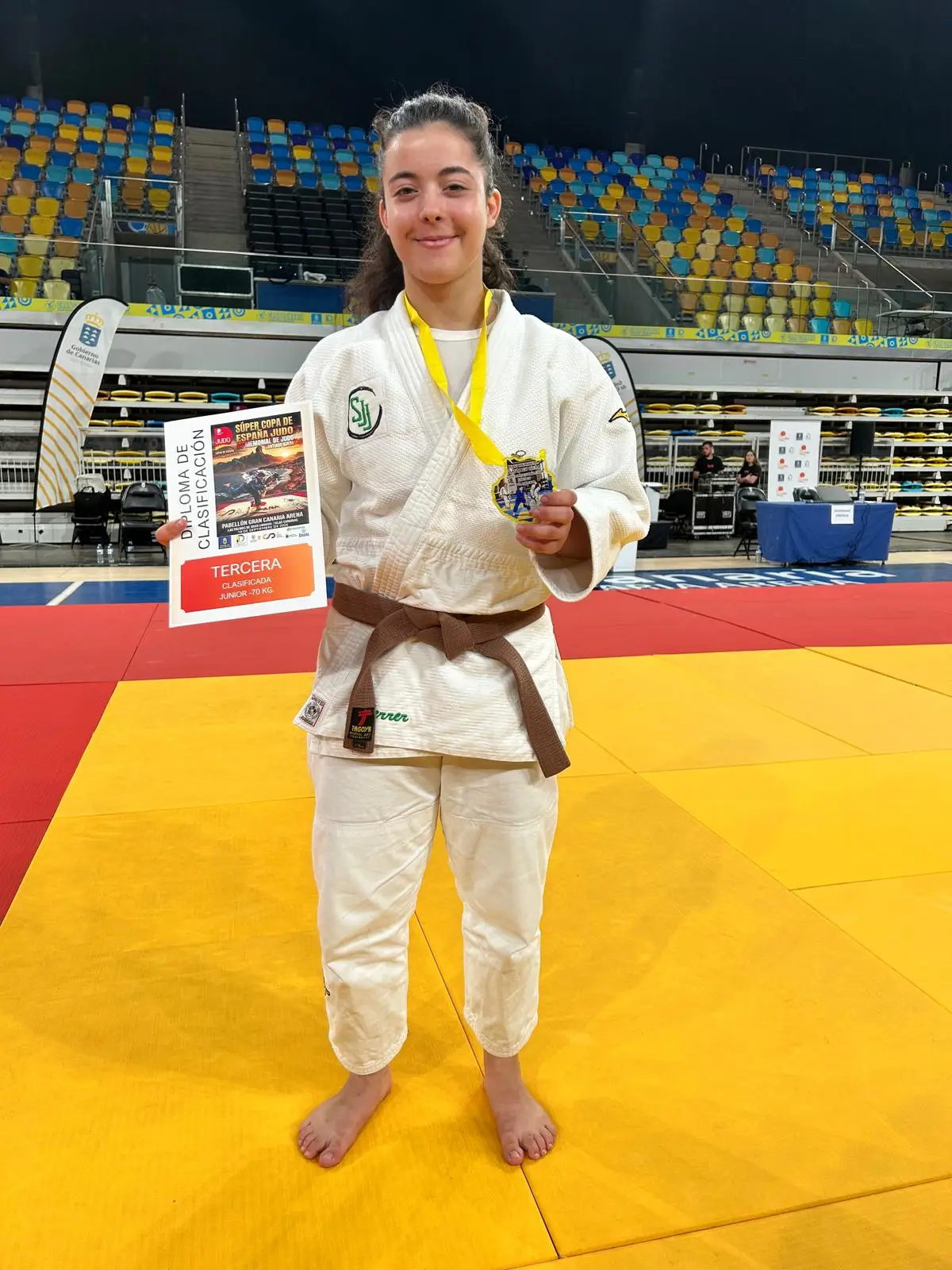 Adriana Ferrer logra el bronce en la Supercopa de España Junior de Las Palmas