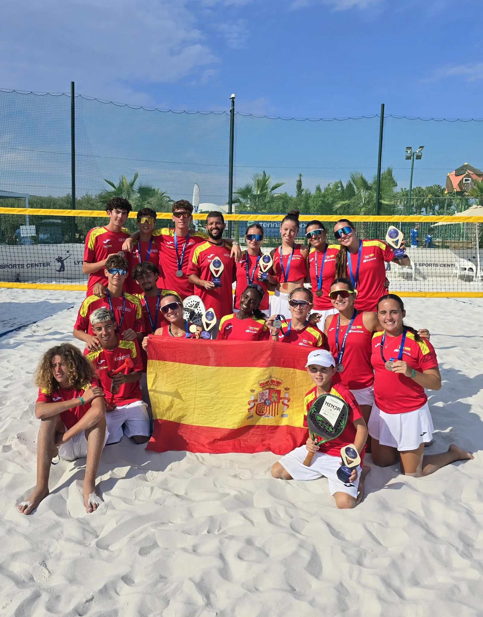 Ibiza Beach Tennis conquista un oro y un bronce en el Campeonato de Europa Junior