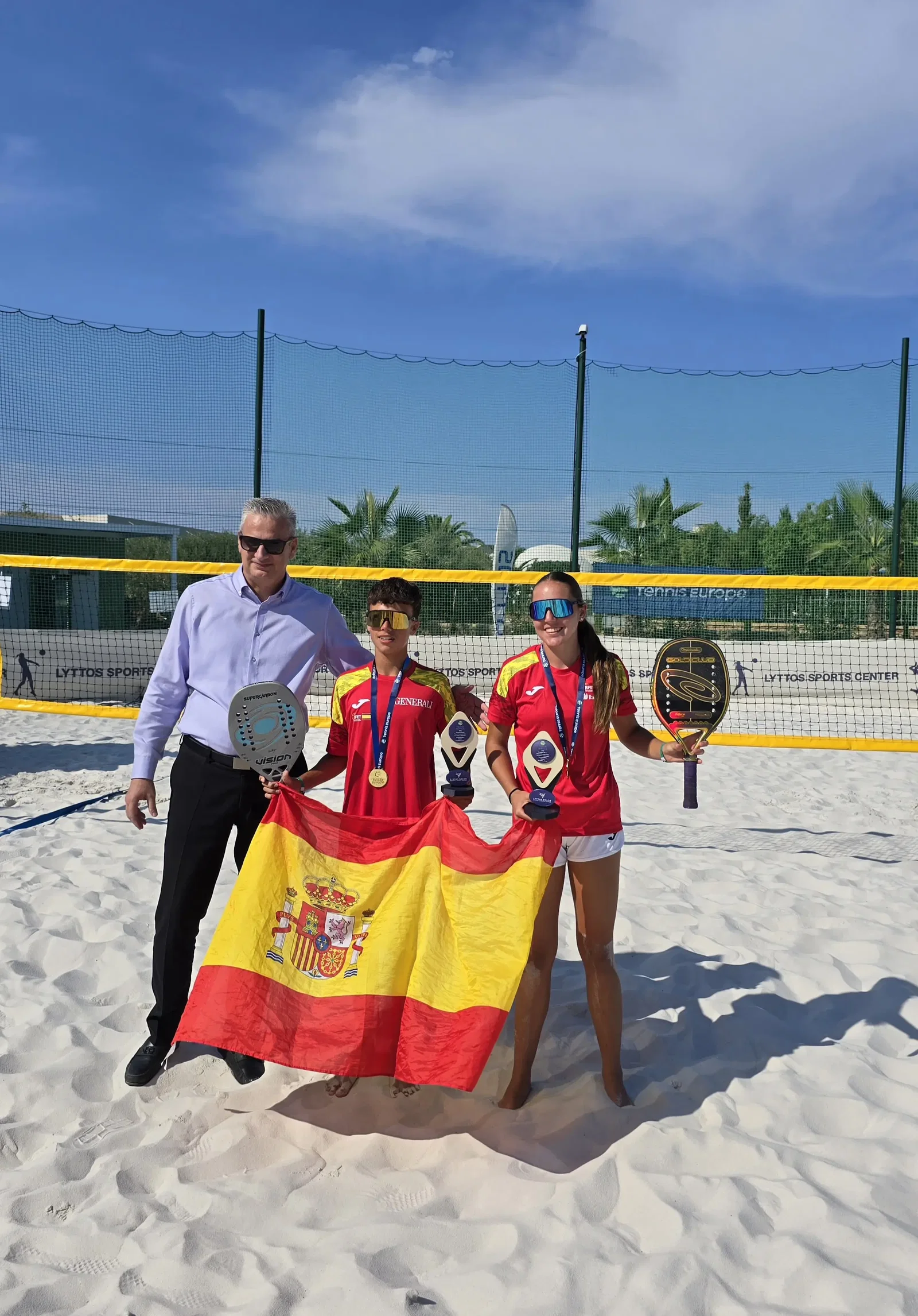 Ibiza Beach Tennis conquista un oro y un bronce en el Campeonato de Europa Junior