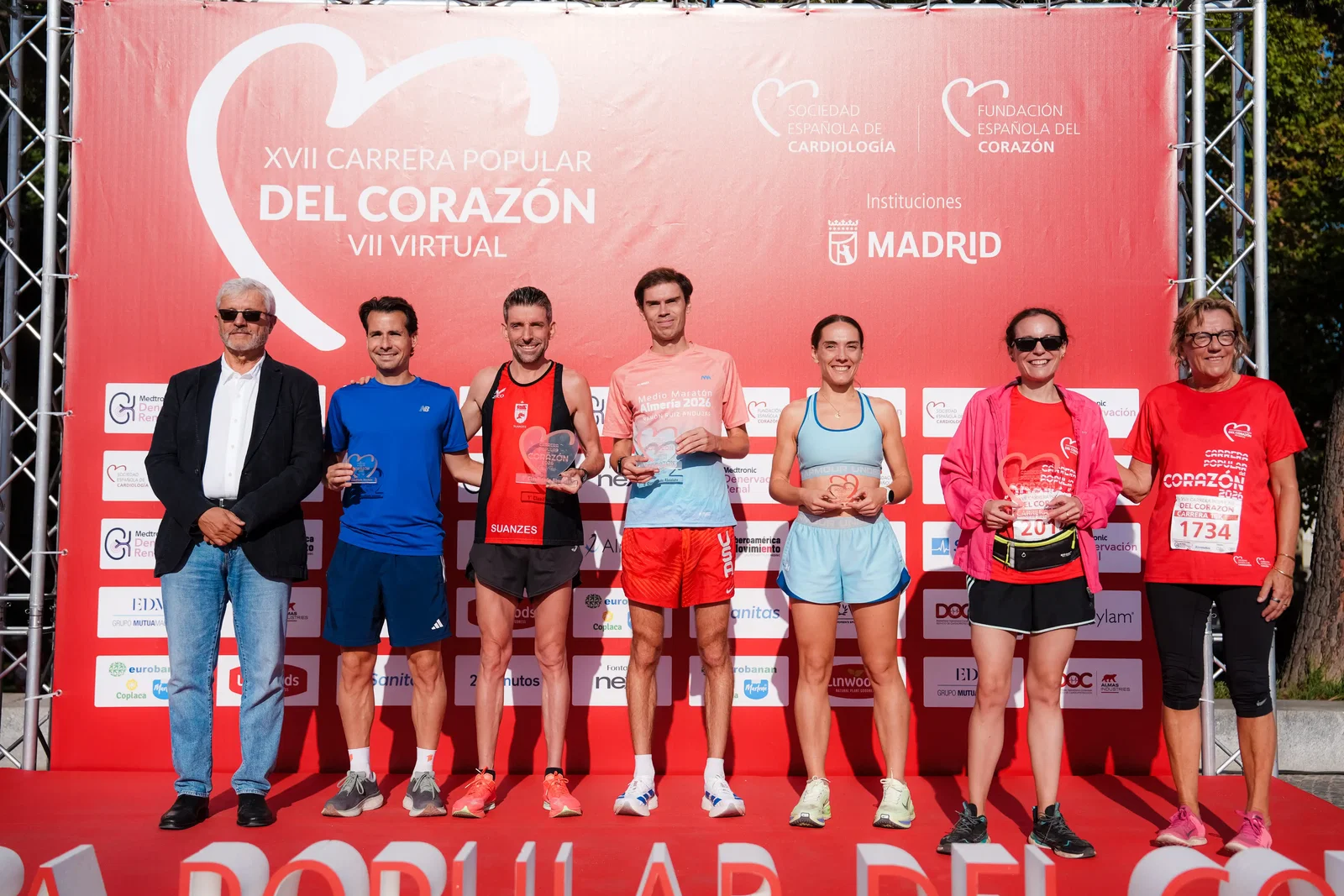Cerca de 4.500 personas se unen al latido de la Carrera Popular del Corazón