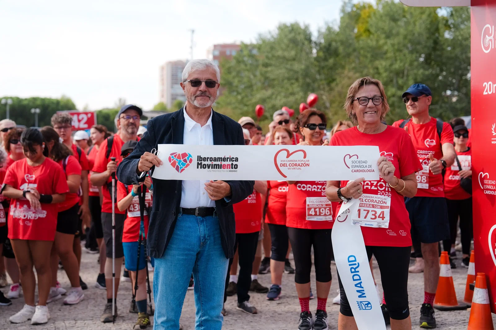 Cerca de 4.500 personas se unen al latido de la Carrera Popular del Corazón