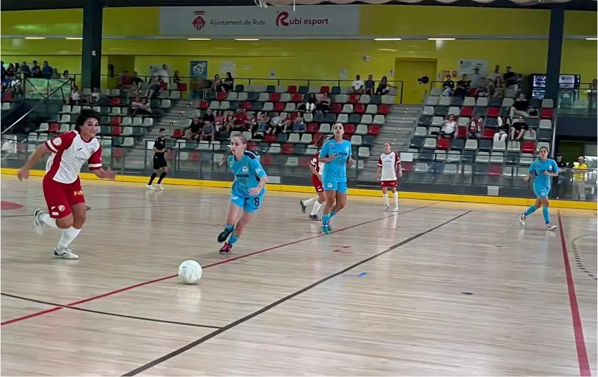 ¡Qué lástima! El CD San Pablo enamora durante 34 minutos, pero sufre una cruel remontada en Rubí (5-3)