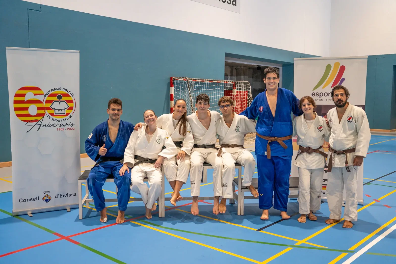 La Delegación de Judo celebra su primer Control Escolar de la temporada y el Campeonato de Ibiza Absoluto