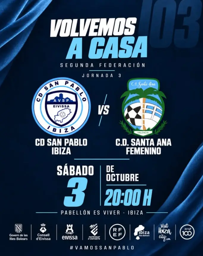 ¡Volvemos a Es Viver! El CD San Pablo busca redimirse ante un Santa Ana recién ascendido