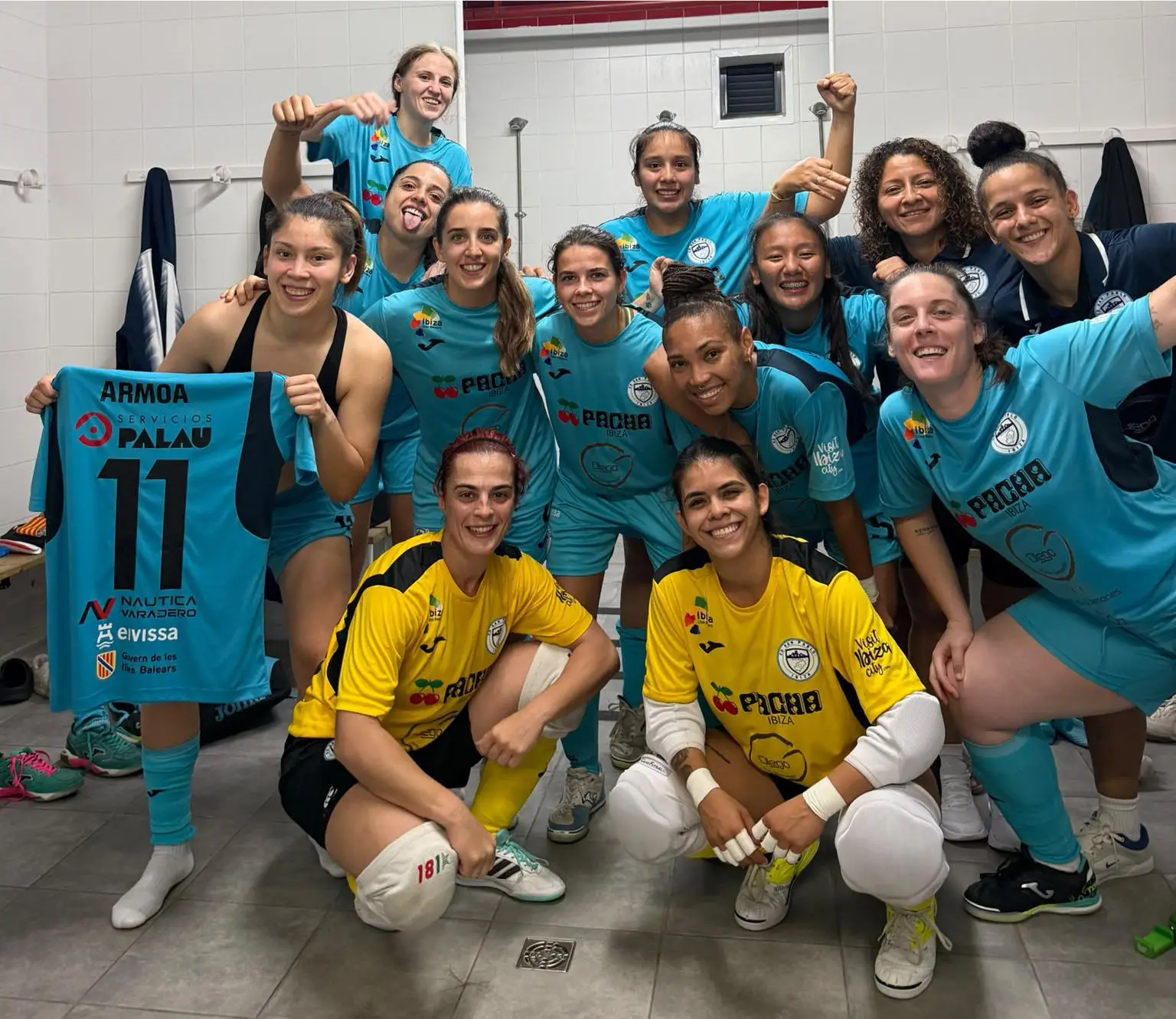 ¡Huracán azul en Es Viver! El San Pablo golea al Santa Ana y espanta los fantasmas (7-1)