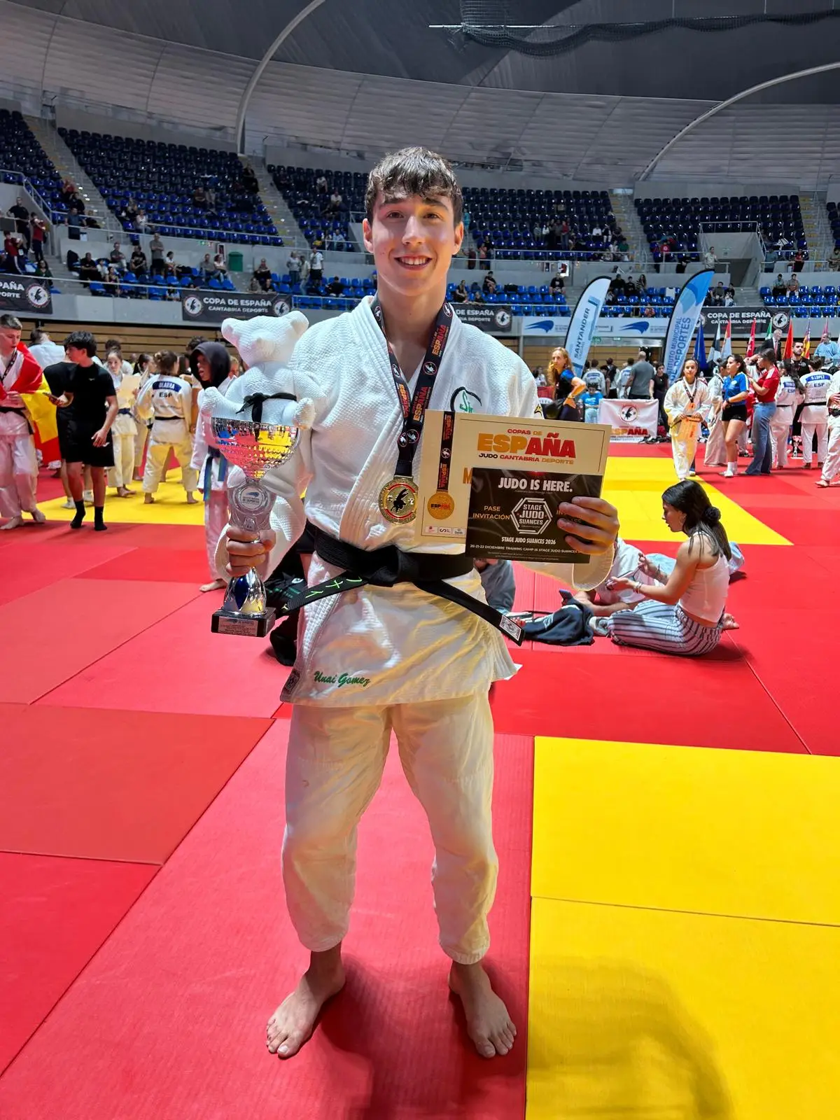 EL CLUB JUDO SANT JORDI REGRESA DE SANTANDER CON UN ORO, UN QUINTO PUESTO Y UNA DESTACADA ACTUACIÓN COLECTIVA